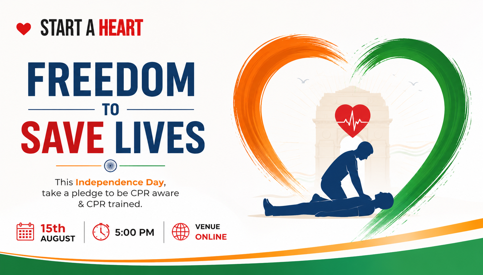 ๐ฎ๐ณ Celebrate Freedom. Learn to Save a Life.